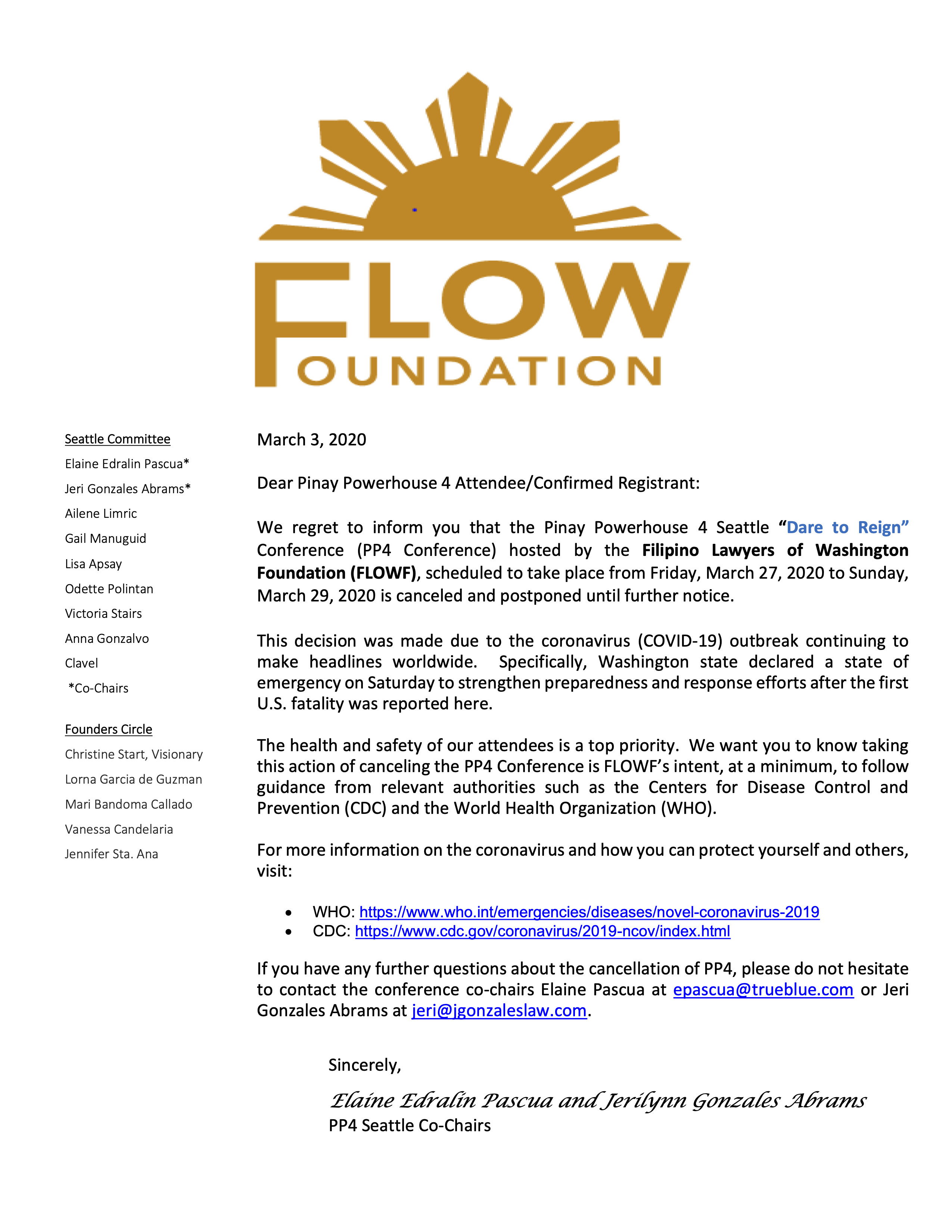 CANCELLED – Affiliate Event – Mar 27 to 29 – Pinay Powerhouse 4