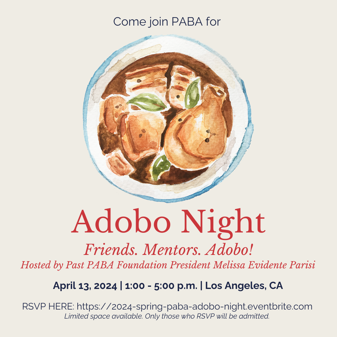 PABA’s Spring 2024 Adobo Night